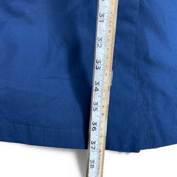 Lands End Gore-Tex Waterproof Hooded Long Light Coat Jacket Women's Medium 10-12 - Picture 7 of 11